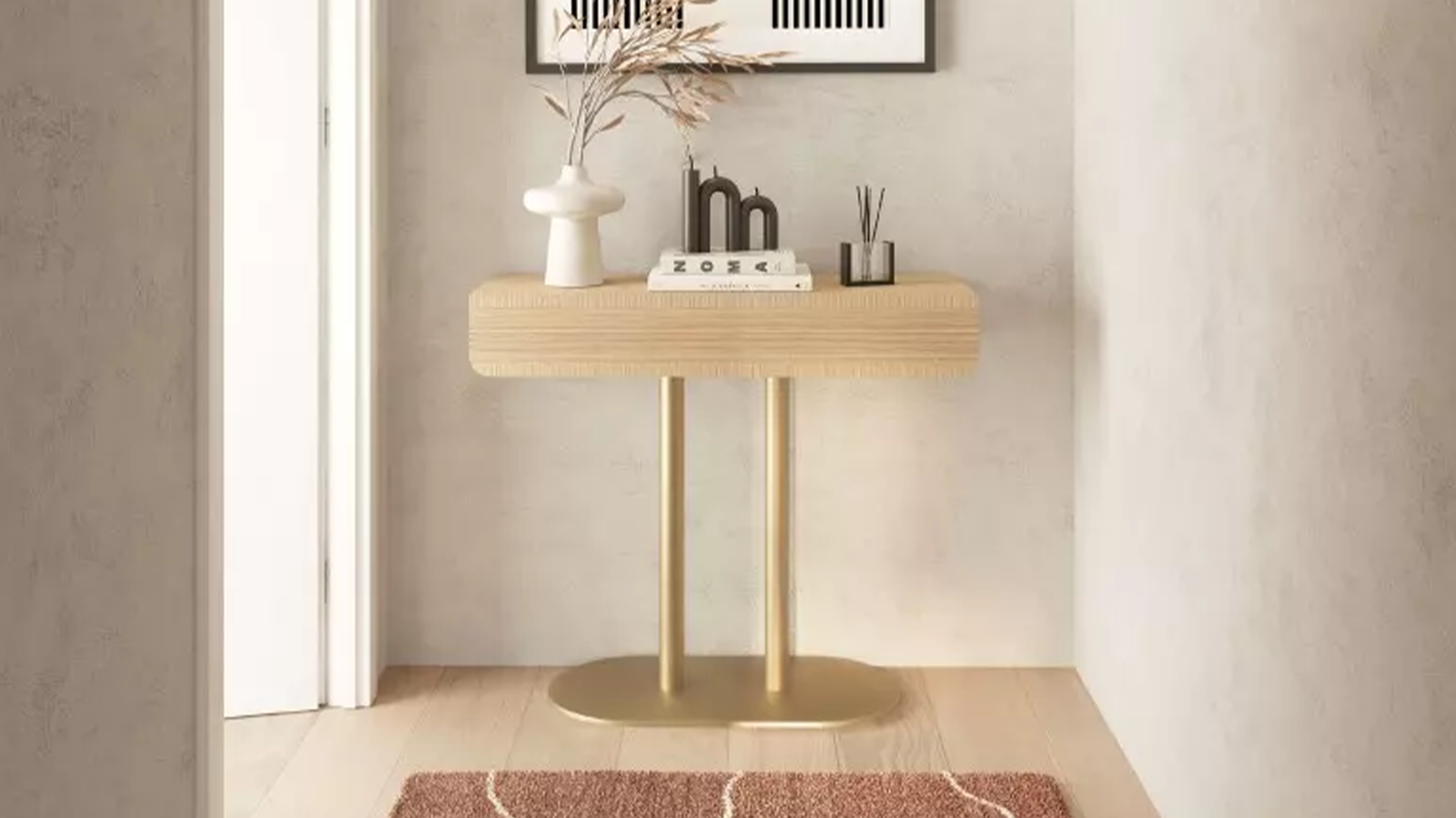 Collection Majestic - Console avec tiroir