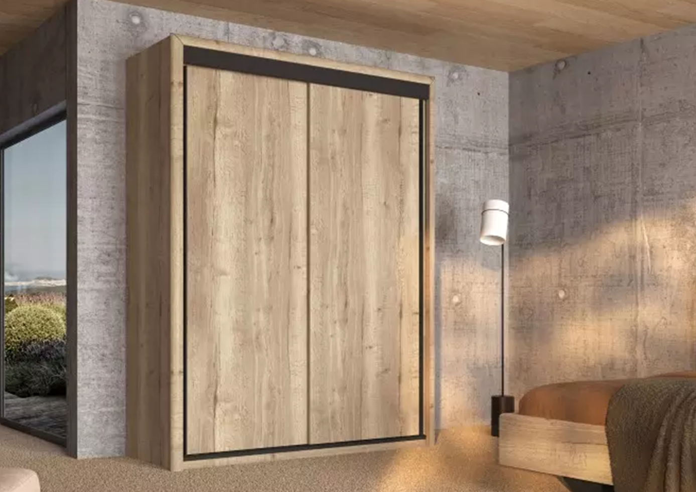 Opera - Armoire 2 portes coulissantes